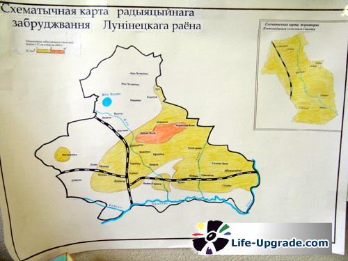 chernobyl map location. Chernobyl Belarus radiation